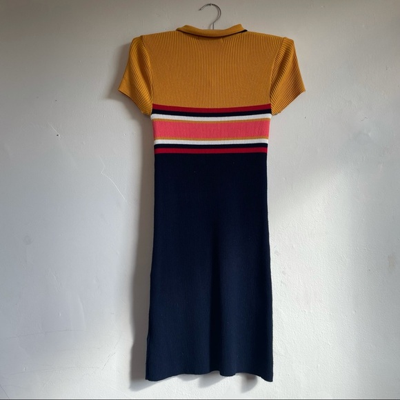Urban Outfitters | striped button-down polo dress - Picture 3 of 8